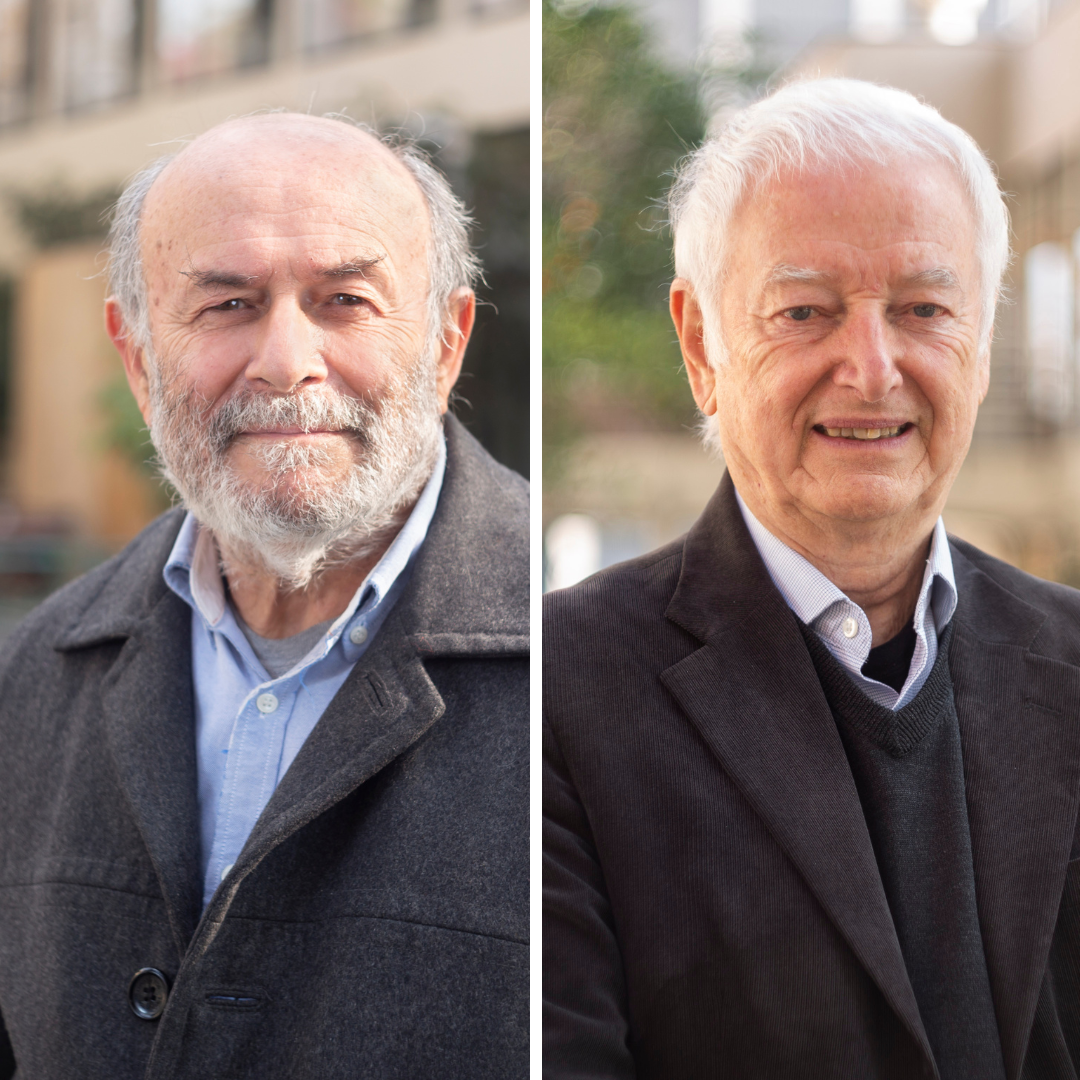 Renato Lewin y Guillermo Wormald