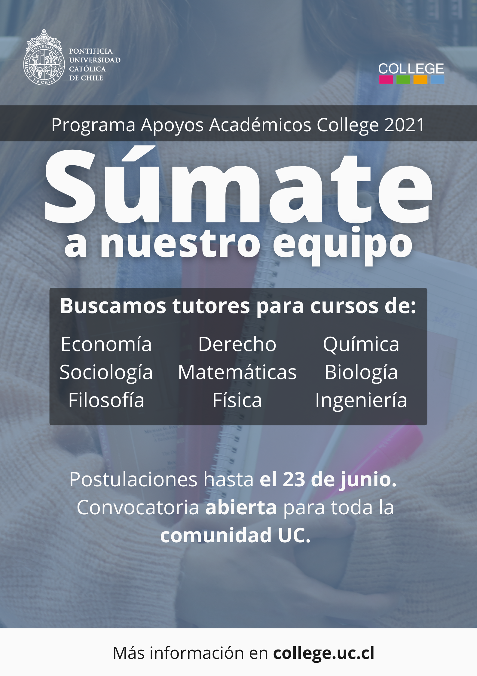 Afiche Tutores Acadmicos 2021