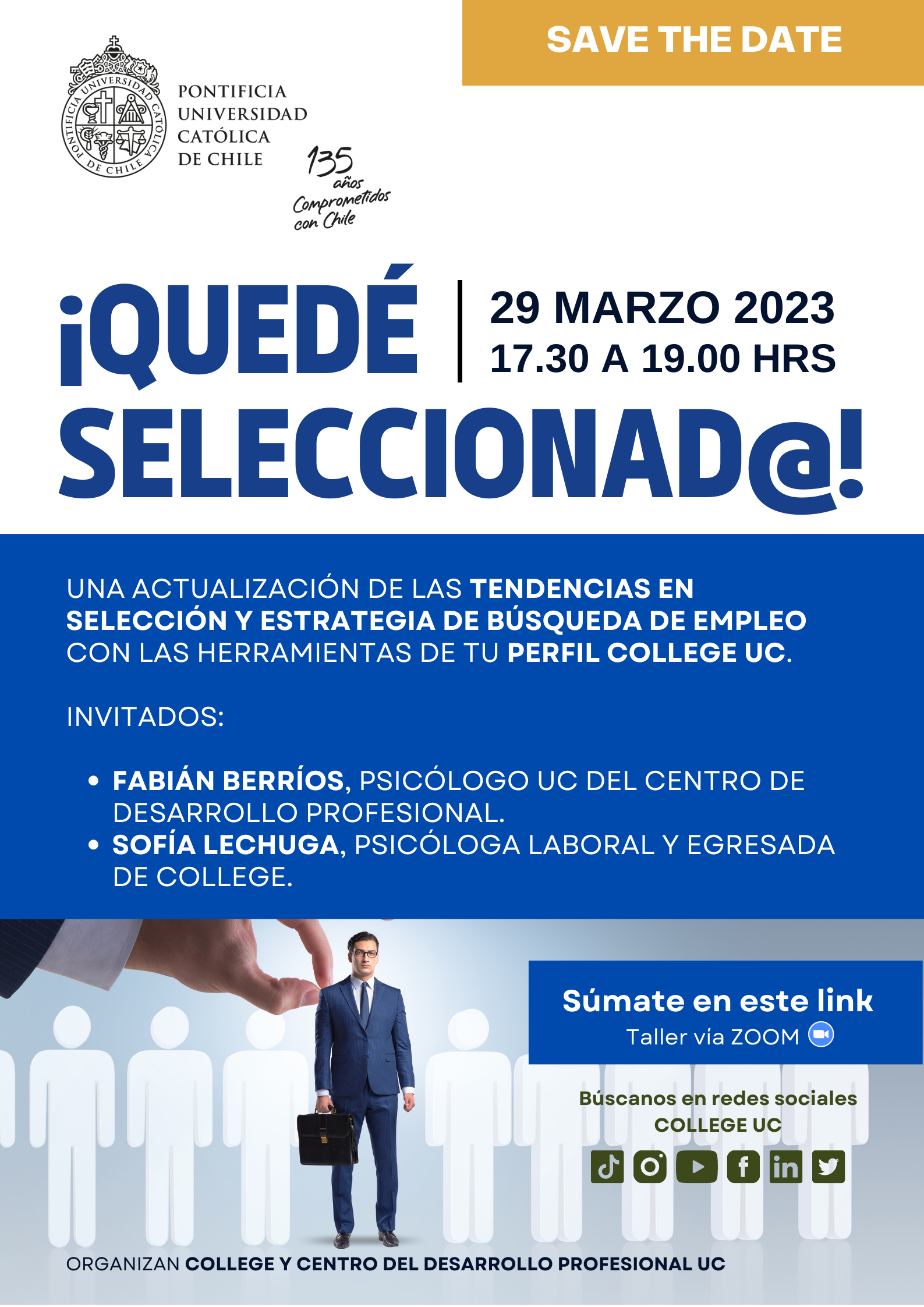Afiche Taller qued seleccionad