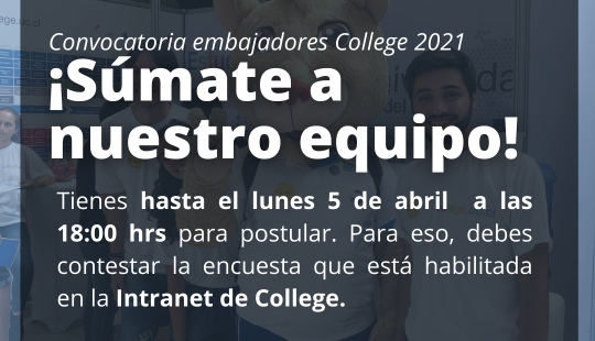 Convocatoria Embajadores 2021