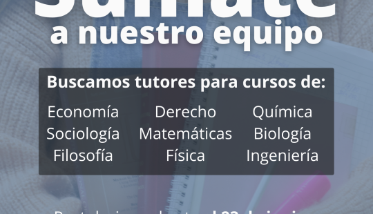 Afiche Tutores Acadmicos 2021