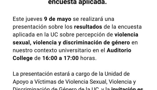 Encuesta Violencia sexual UC