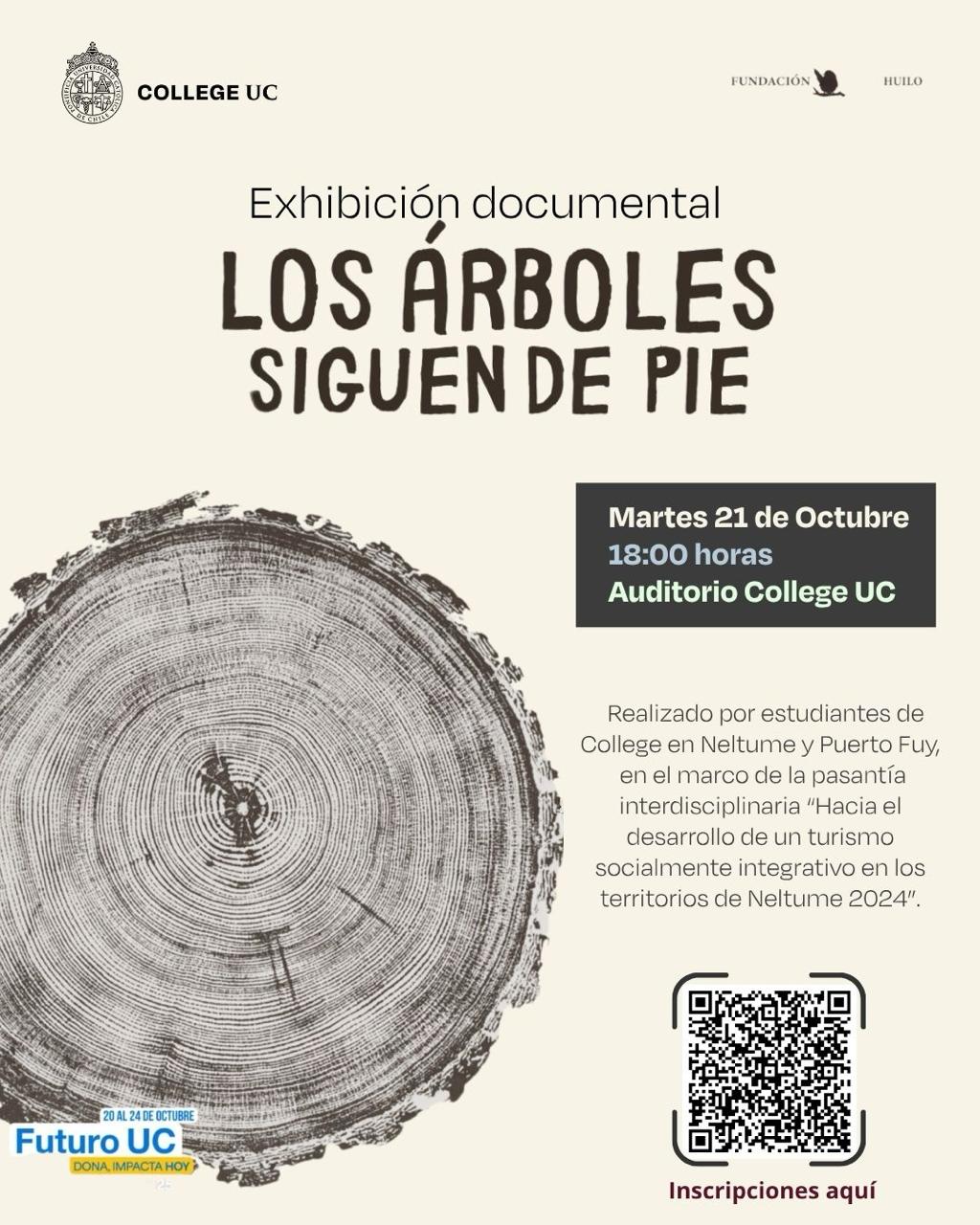 infografía actividad los árboles siguen en pie