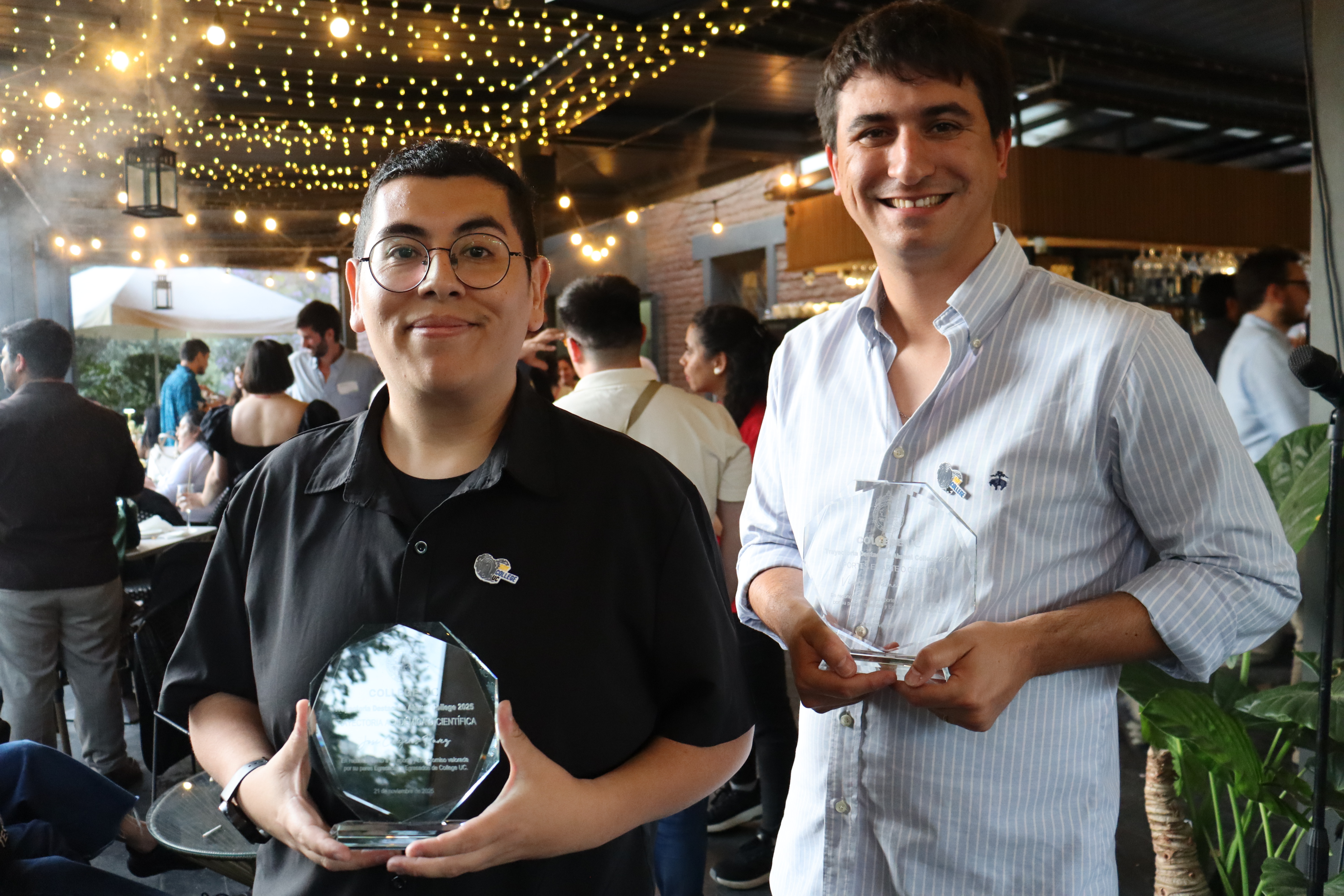 Vicente Hubner y José Conejeros