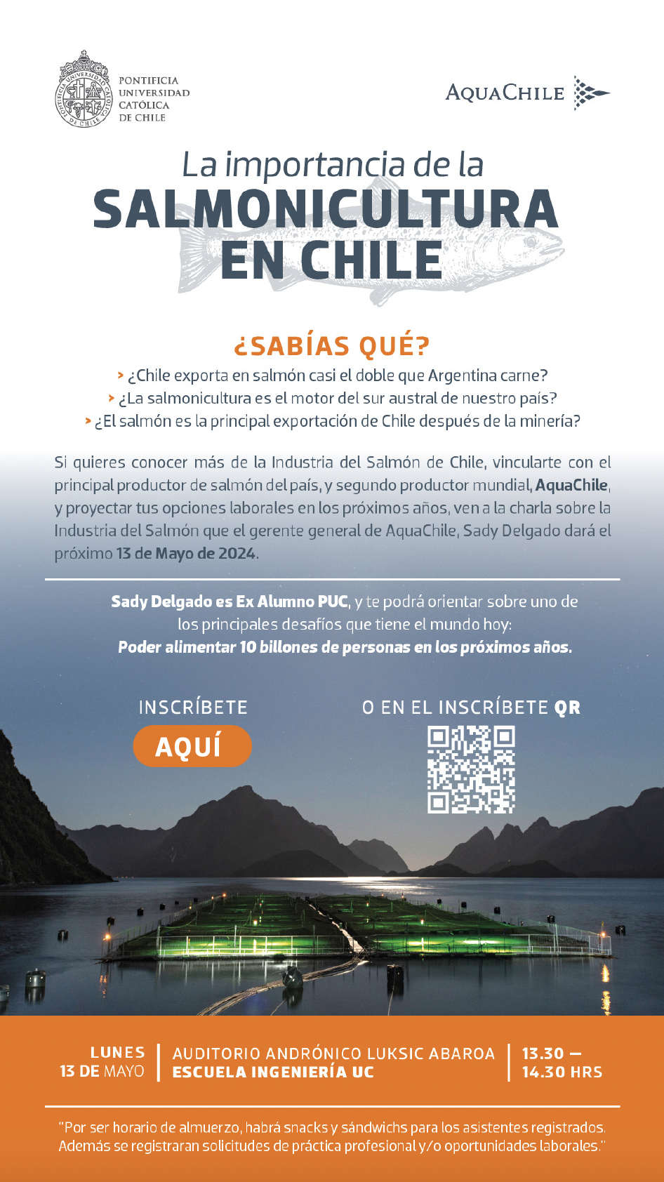 Afiche Aqua Chile